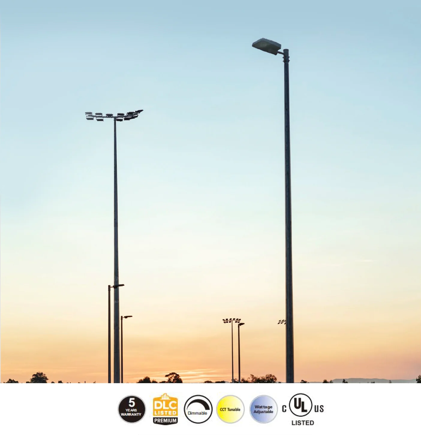 Zippy LED Outdoor Light Series — High-Performance Parking & Wall Pack Lighting