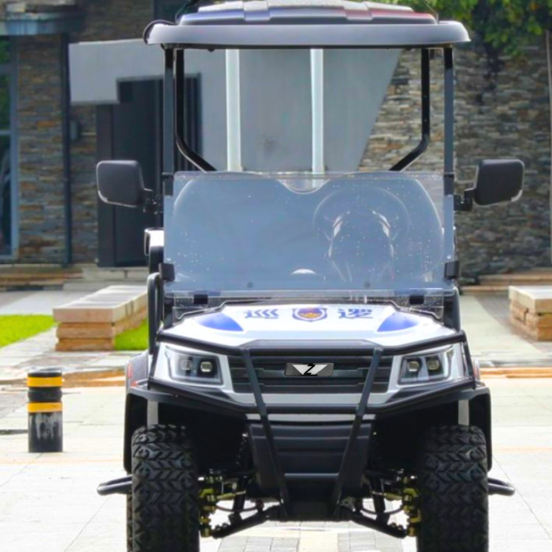 Zippy Police Security Cart — High-Visibility Law Enforcement & Security Patrol Cart