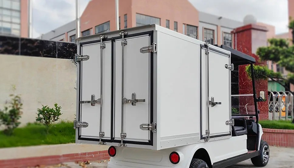 Zippy Van 2 (Utility Vehicle) — Enclosed Electric Box Van Utility Vehicle